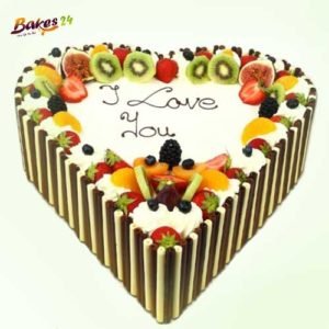 heart-shape-mix-fruit-cake
