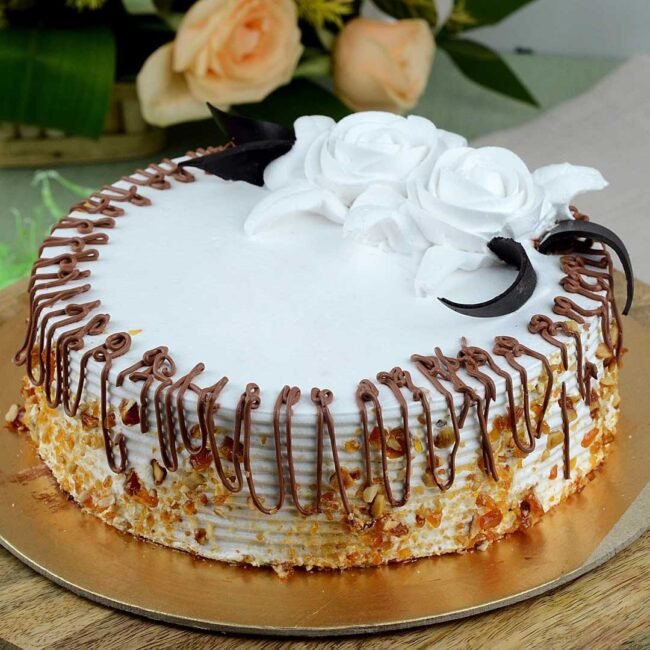 Butterscotch Symphony Cream Cake Butterscotch Symphony Cream Cake
