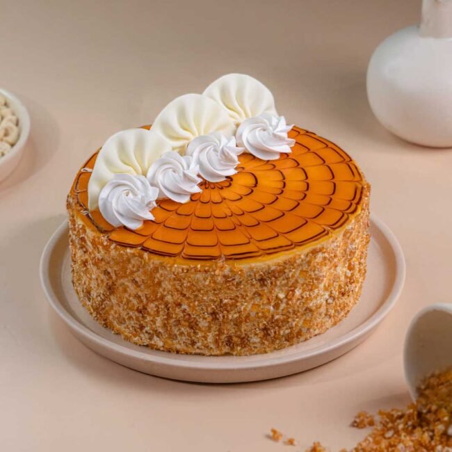 Caramel Blossom Butterscotch Cake Caramel Blossom Butterscotch Cake