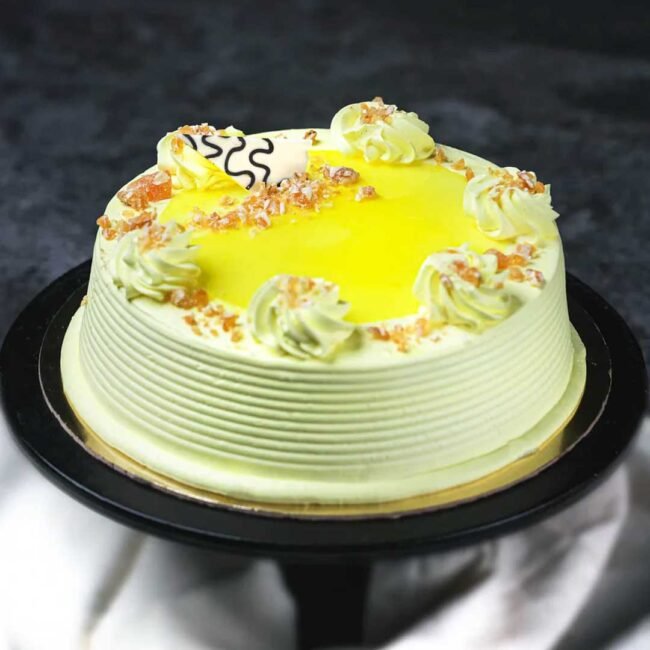 Pineapple Mirror Glaze Cake Pineapple Mirror Glaze Cake