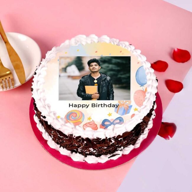 black-forest-birthday-photo-cake-with-balloon-accents