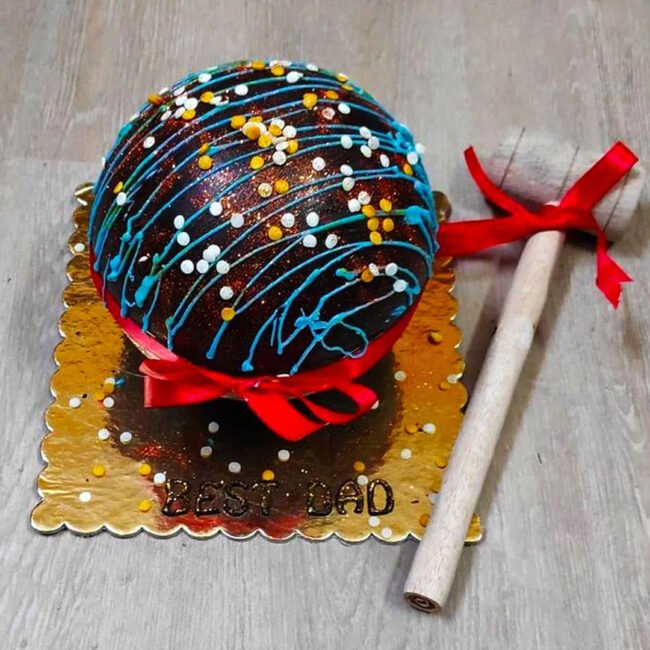 Chocolate bomb cake