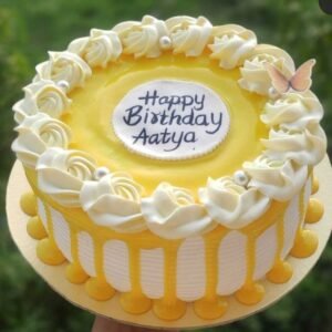 Creamy Pineapple Celebration Cake