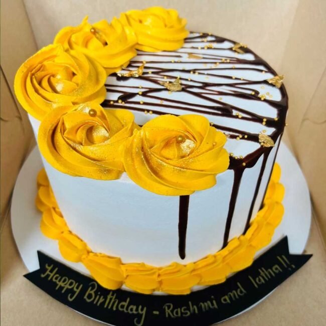 yellow-rose-pineapple-drip-cake yellow-rose-pineapple-drip-cake