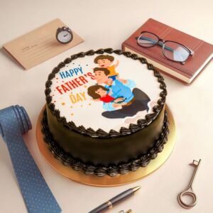 Delicious happy-fathers-day-photo-cake