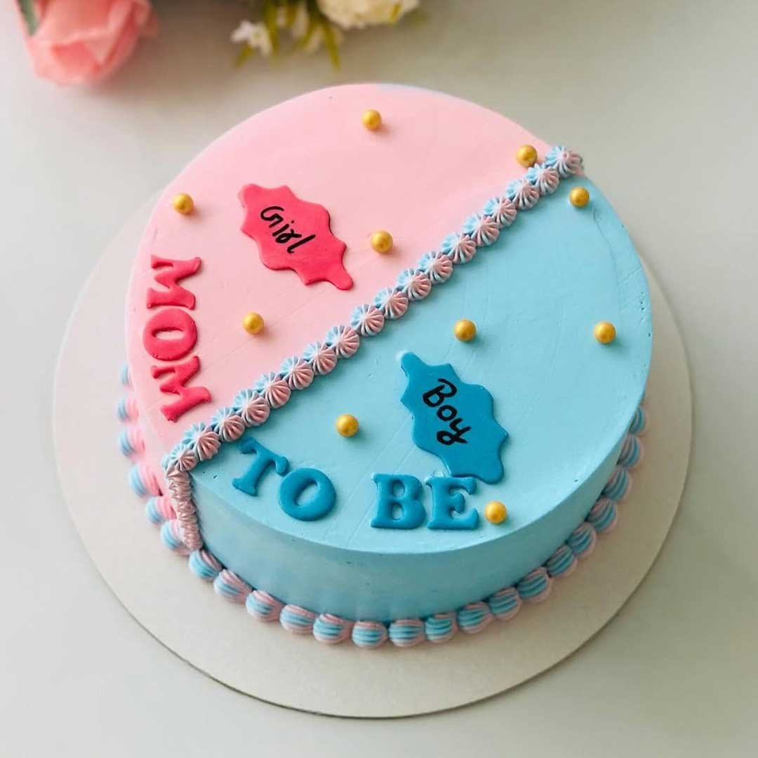 Twinkle Twinkle Little Star Baby Shower Cake